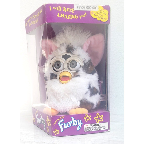 FURBY SNOW LEOPARD BROWN SPOTS 1999 Model 70-800 - Picture 7 of 10